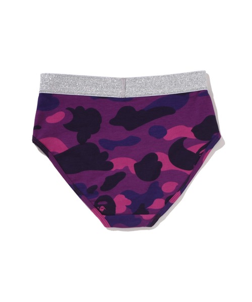 A BATHING APE(アベイシングエイプ)の「COLOR CAMO SHORTS(ショーツ・レディース・ピンク/パープル・SMALL/MEDIUM/LARGE)」の3枚目の写真