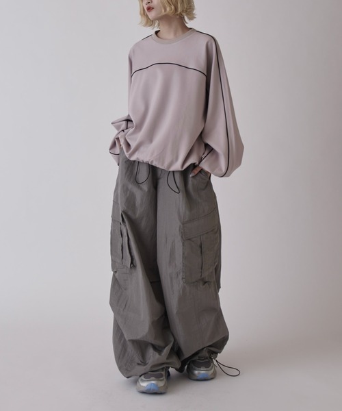 Neucon】NYLON BALLOON TRUCK CARGO PANTS / ナイロンバルーントラック