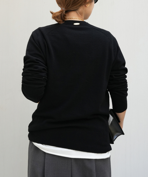 CAPRI クルーネック プルオーバー（ニット/セーター）｜capri（カプリ