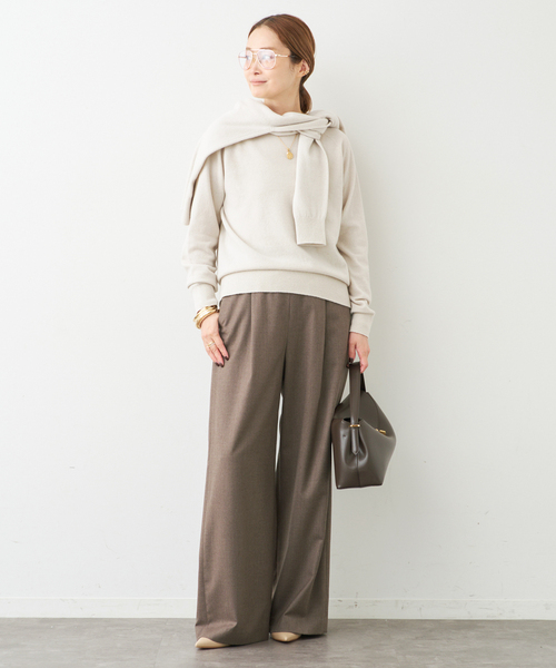 CAPRI クルーネック プルオーバー（ニット/セーター）｜capri（カプリ