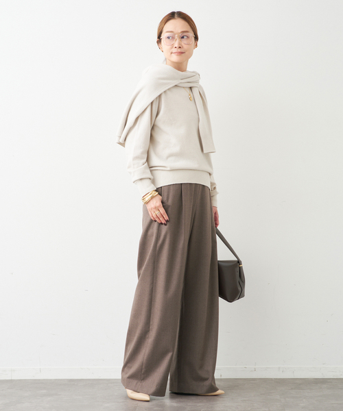 専用 新品未使用品【*CAPRI クルーネックプルオーバー】 CAPRI クルーネック プルオーバー（ニット／セーター）｜Deuxieme