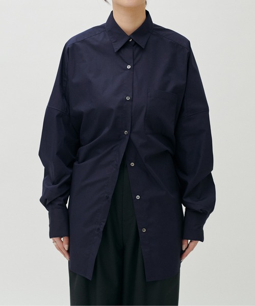 LARUTA（ラルータ）の「【LARUTA】マルチwayBIGシャツ（シャツ/ブラウス・レディース・オフホワイト/ピンク/サックスブルー/ネイビー/その他1/その他2・FREE）」の11枚目の写真