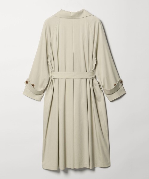 EMMEL REFINES(エメルリファインズ)の「<EMMEL REFINES>EM Wボタン トロミ フレア トレンチコート(トレンチコート・レディース・ライム/ベージュ・S/M)」の9枚目の写真