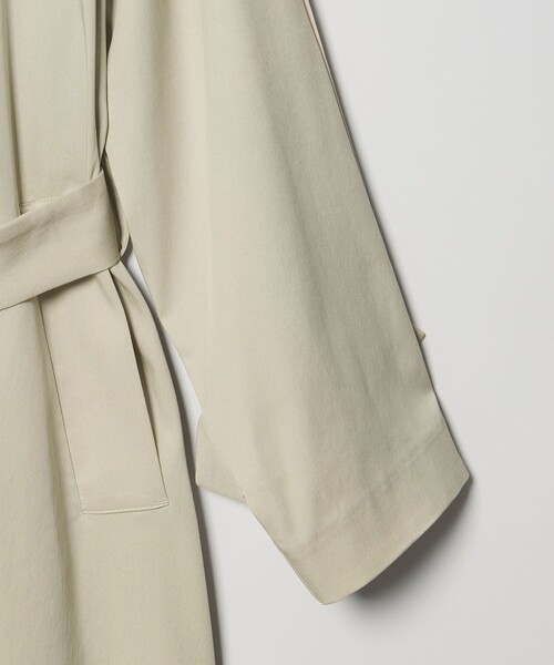 EMMEL REFINES(エメルリファインズ)の「<EMMEL REFINES>EM Wボタン トロミ フレア トレンチコート(トレンチコート・レディース・ライム/ベージュ・S/M)」の12枚目の写真