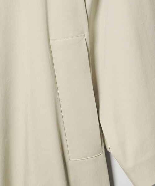 EMMEL REFINES(エメルリファインズ)の「<EMMEL REFINES>EM Wボタン トロミ フレア トレンチコート(トレンチコート・レディース・ライム/ベージュ・S/M)」の15枚目の写真