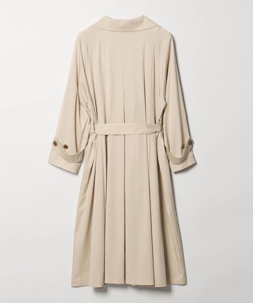 EMMEL REFINES(エメルリファインズ)の「<EMMEL REFINES>EM Wボタン トロミ フレア トレンチコート(トレンチコート・レディース・ライム/ベージュ・S/M)」の21枚目の写真