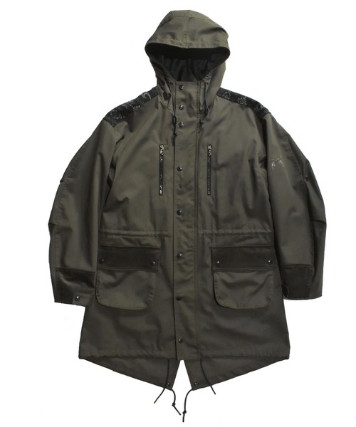 roarguns(ロアーガンズ)の「TRIVAL JACQUARD MODS COAT(モッズコート・メンズ・カーキ・3)」の1枚目の写真