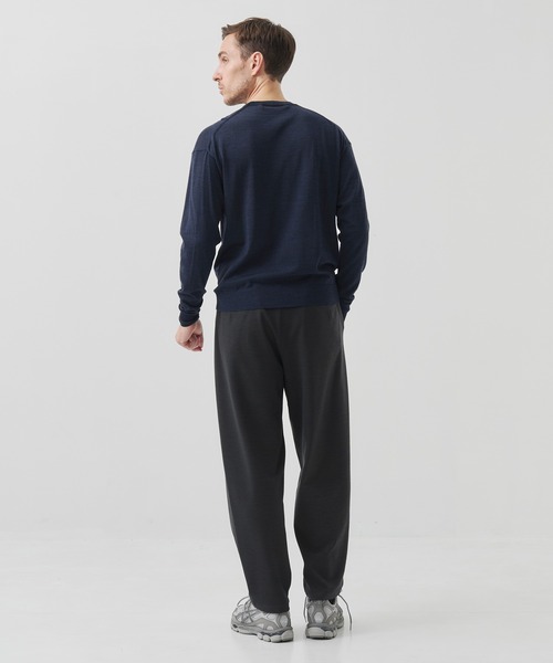 THE TOKYO（ザトウキョウ）の「【THE TOKYO/ザトウキョウ】素肌で着られる,上質ウールニット/CROZE NZ 2/60 Crewneck PO（ニット/セーター・メンズ・ブルー/オフホワイト/ダークブラウン/ダークグレー/ブラック・44/48/46）」の17枚目の写真