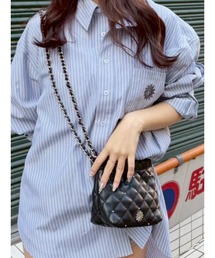 EVRIS（エヴリス）の「キルティングチェーンミニショルダーBAG（ショルダーバッグ）」