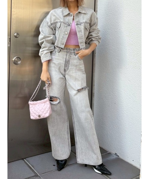 EVRIS（エヴリス）の「キルティングチェーンミニショルダーBAG（ショルダーバッグ・レディース・ブラック/ピンク/ホワイト/ブルー・FREE）」の6枚目の写真