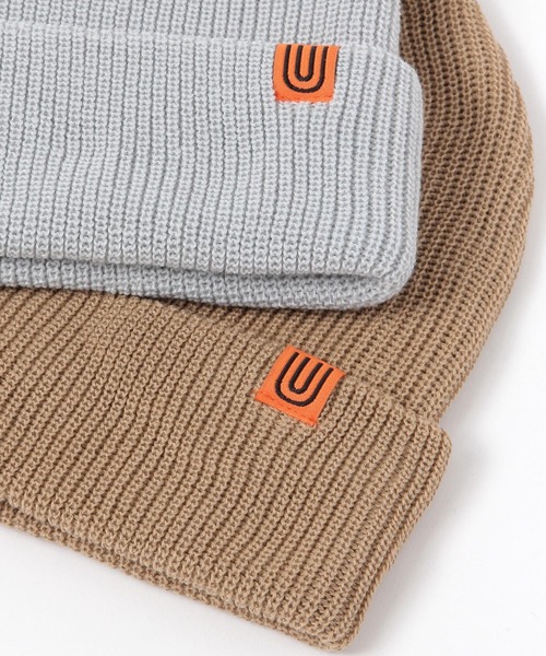 GEORGE'S（ジョージズ）の「【UNIVERSAL OVERALL】ポリエステルワッチ（ニットキャップ/ビーニー・メンズ・グレー/キャメル・FREE）」の5枚目の写真