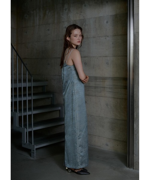 LE'RURE(リルアー)の「Layered look jacquard dress(ドレス・レディース・グレー/ブラック・SMALL/MEDIUM)」の18枚目の写真