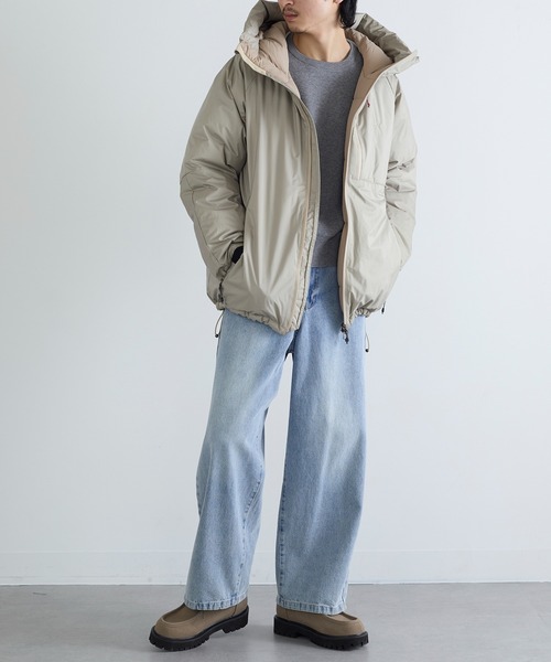 NANGA(ナンガ)の「【NANGA】AURORA DOWN JACKET(ダウンジャケット/コート・メンズ・ベージュ/グレー/ブラック・XL/L/M/S)」の20枚目の写真