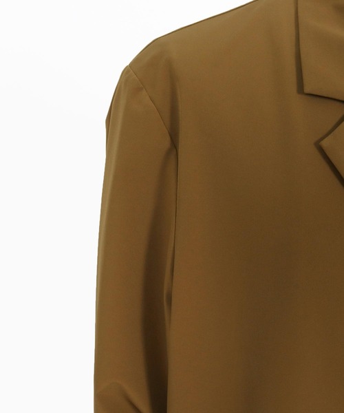 CAMBIO(カンビオ)の「mj11328- 2-layer Nylon 2B Tailored Jacket テーラードジャケット(S61626cmb)(テーラードジャケット・メンズ・ブラウン/ブラック・L/M/S)」の20枚目の写真
