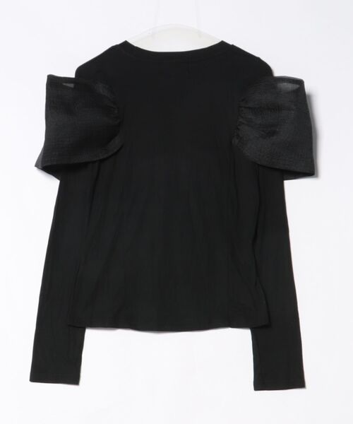 Narcissus（ナルシス）の「リボンロンＴ（Tシャツ/カットソー・レディース・ブラック・FREE）」の5枚目の写真