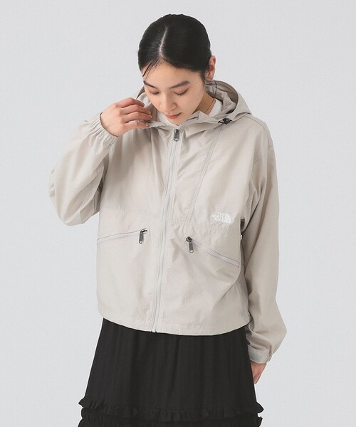 THE NORTH FACE(ザノースフェイス)の「【WEB限定】THE NORTH FACE / ショート コンパクト ジャケット(マウンテンパーカー・レディース・オフホワイト/ブラック・LARGE/MEDIUM)」の1枚目の写真