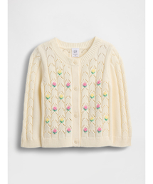 GAP | フローラル ポインテール カーディガン (ベビー)(カーディガン/ボレロ)