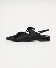 SY UNITED ARROWS | ＜SY＞ポインテッド リボン バックベルト フラット15↑(パンプス)