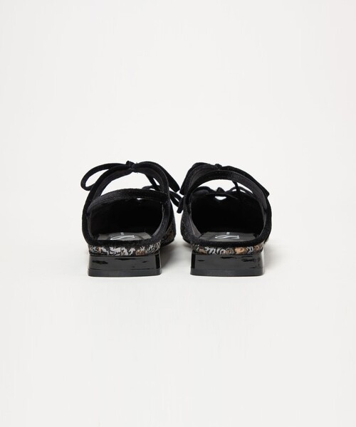SY UNITED ARROWS(シーユナイテッドアローズ)の「<SY>ポインテッド リボン バックベルト フラット15↑(パンプス・レディース・ブラック/その他1/ダークブラウン・25cm/24.5cm/24cm/23.5cm/23cm/22.5cm/22cm)」の7枚目の写真