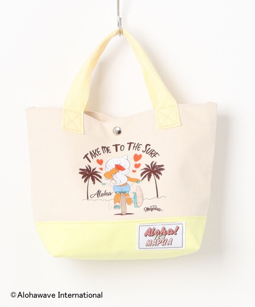 Kahiko(カヒコ)の「【Kahiko】ALOHA MAPUA ミリミリミニトートバッグ(トートバッグ・レディース・オレンジ/イエロー/グリーン/ピンク/ブルー・FREE)」の4枚目の写真