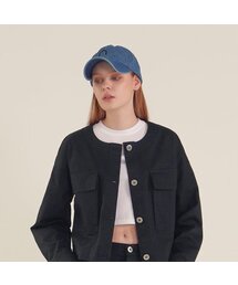 ACUD（アクド）の「Denim Logo Ball Cap_D.Blue（キャップ）」