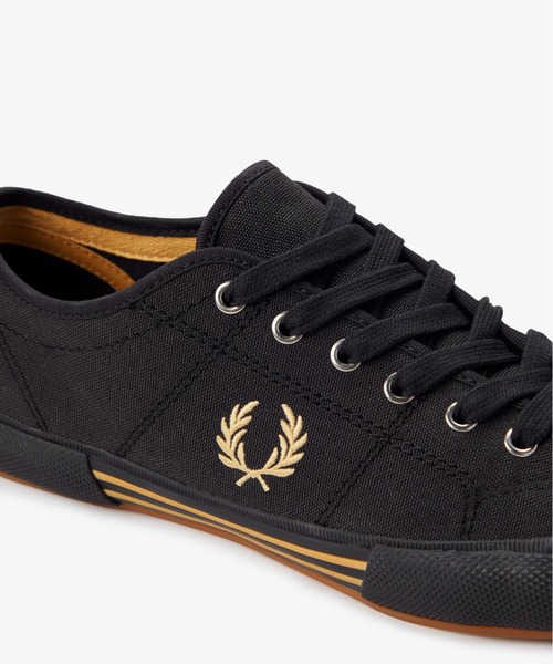 FRED PERRY(フレッドペリー)の「B708 Vintage Tennis Canvas/ヴィンテージテニスキャンバススニーカー(スニーカー・メンズ・ネイビー/ホワイト/ブラック・27cm/28cm/26cm)」の5枚目の写真