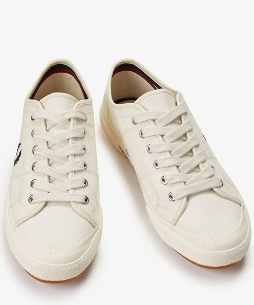 FRED PERRY(フレッドペリー)の「B708 Vintage Tennis Canvas/ヴィンテージテニスキャンバススニーカー(スニーカー・メンズ・ネイビー/ホワイト/ブラック・27cm/28cm/26cm)」の14枚目の写真