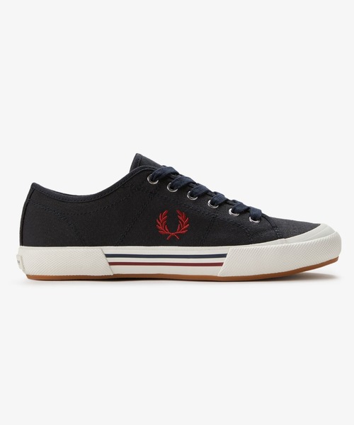 FRED PERRY(フレッドペリー)の「B708 Vintage Tennis Canvas/ヴィンテージテニスキャンバススニーカー(スニーカー・メンズ・ネイビー/ホワイト/ブラック・27cm/28cm/26cm)」の21枚目の写真