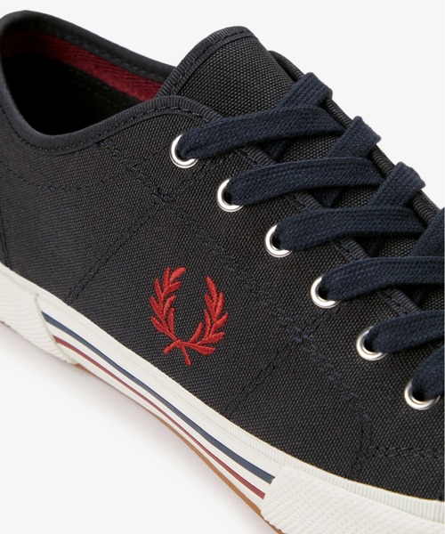FRED PERRY(フレッドペリー)の「B708 Vintage Tennis Canvas/ヴィンテージテニスキャンバススニーカー(スニーカー・メンズ・ネイビー/ホワイト/ブラック・27cm/28cm/26cm)」の22枚目の写真