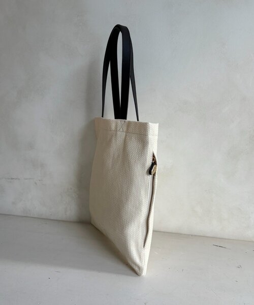 gemeil（ジェムイル）の「レザーハンドルキャンバストートバッグ(PT-347)（トートバッグ・レディース・ダークブラウン/ブラック・FREE）」の21枚目の写真