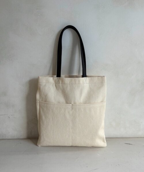 gemeil（ジェムイル）の「レザーハンドルキャンバストートバッグ(PT-347)（トートバッグ・レディース・ダークブラウン/ブラック・FREE）」の22枚目の写真