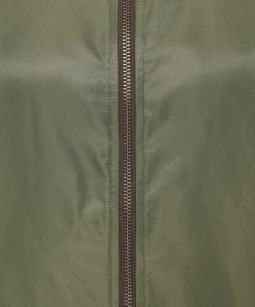 mysty woman（ミスティウーマン）の「ミリタリーMA1ブルゾン 652157（MA-1・レディース・オリーブ/ブラック・FREE）」の19枚目の写真