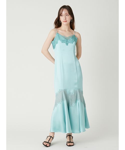 レーストリムマーメイドワンピース（ワンピース）｜FRAY I.D（フレイ