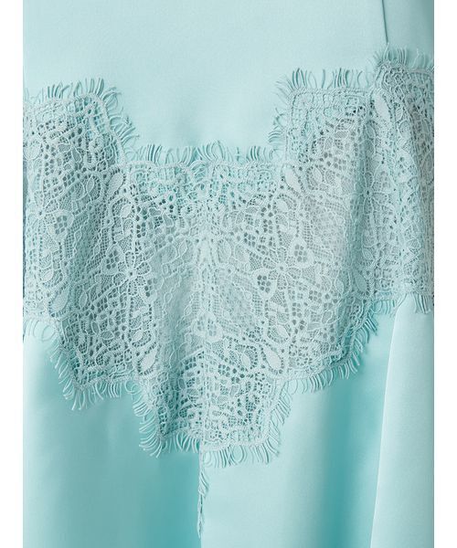 FRAY I.D（フレイアイディー）の「レーストリムマーメイドワンピース（ワンピース・レディース・ターコイズブルー/アイボリー/ブラック・0/1）」の15枚目の写真