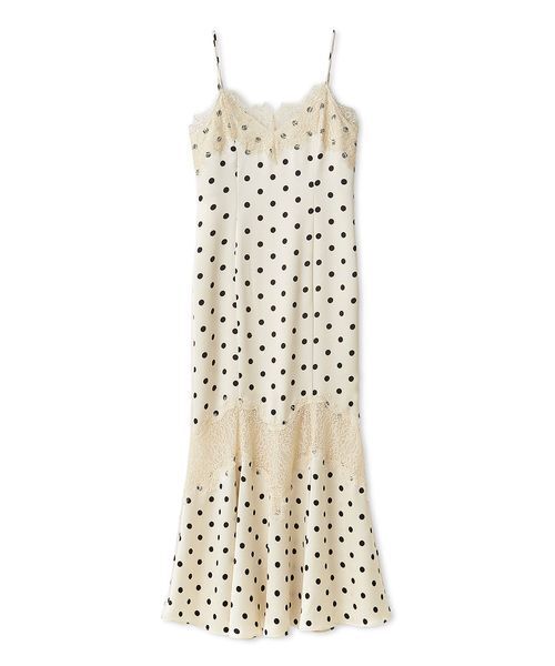 FRAY I.D（フレイアイディー）の「レーストリムマーメイドワンピース（ワンピース・レディース・ターコイズブルー/アイボリー/ブラック・0/1）」の22枚目の写真