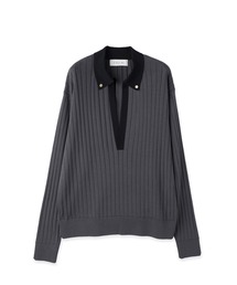 CULLNI（クルニ）の「Wide Rib Skipper Collar Knit Pullover（ニット/セーター）」