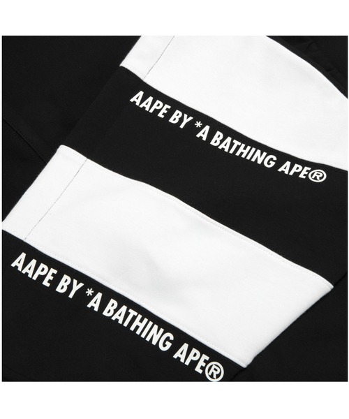 AAPE BY A BATHING APE(エーエイプバイアベイシングエイプ)の「AAPE BUTTON HOODIE(パーカー・メンズ・ブラック・MEDIUM/LARGE/SMALL/X-LARGE)」の5枚目の写真
