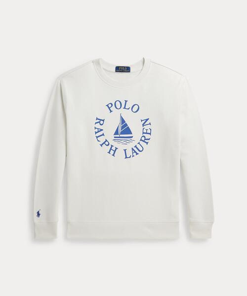 POLO RALPH LAUREN CHILDRENSWEAR(ポロ ラルフ ローレン チルドレンズウェア)の「ロゴ フレンチ テリー スウェットシャツ(スウェット・キッズ・ホワイト・XL/M/L/S)」の1枚目の写真