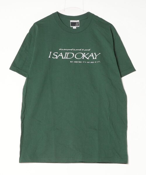 fridge(フリッジ)の「【SPUT Performance】スプット パフォーマンス I SAID OKAY TEE(Tシャツ/カットソー・メンズ・グリーン/ブラック・LARGE)」の2枚目の写真