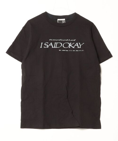 fridge(フリッジ)の「【SPUT Performance】スプット パフォーマンス I SAID OKAY TEE(Tシャツ/カットソー・メンズ・グリーン/ブラック・LARGE)」の1枚目の写真