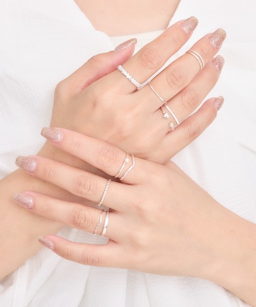 セール】ハートモチーフリング 10本セット（リング）｜Heartdance