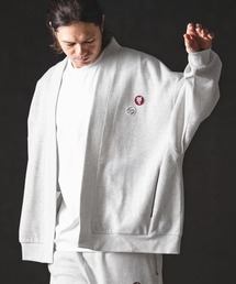 GLIMCLAP（グリムクラップ）の「mcg3765-Pique Fabric Minimal Cardigan ボタンレスカーディガン(201-021-gls-cg)（カーディガン/ボレロ）」