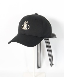 archivio（アルチビオ）の「＜LADIES>ボーダーリボン撥水キャップ（キャップ）」