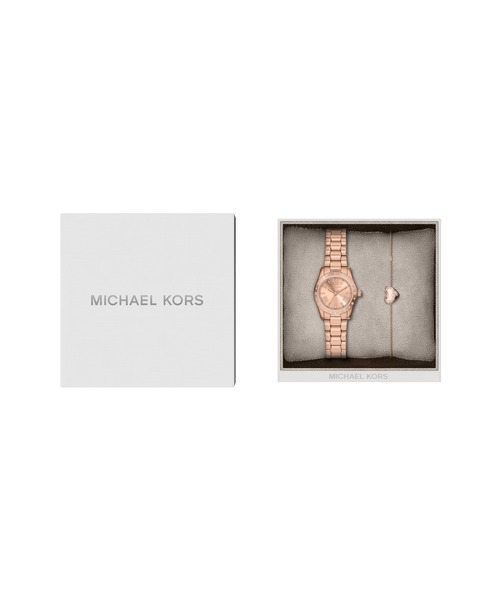 MICHAEL KORS(マイケルコース)の「マイケル・コース 腕時計 レディース アナログ ステンレス MK4994SET(アナログ腕時計・レディース・ピンクゴールド・FREE)」の8枚目の写真