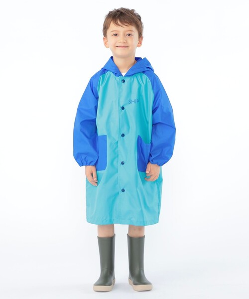 SHIPS(シップス)の「SHIPS KIDS:マルチカラー レインコート(レインコート/ポンチョ・キッズ・パープル系/ブルー系・SMALL/MEDIUM/LARGE)」の14枚目の写真