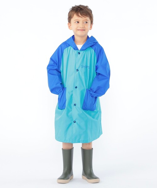 SHIPS(シップス)の「SHIPS KIDS:マルチカラー レインコート(レインコート/ポンチョ・キッズ・パープル系/ブルー系・SMALL/MEDIUM/LARGE)」の15枚目の写真