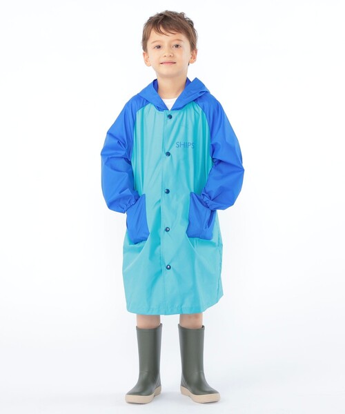 SHIPS(シップス)の「SHIPS KIDS:マルチカラー レインコート(レインコート/ポンチョ・キッズ・パープル系/ブルー系・SMALL/MEDIUM/LARGE)」の16枚目の写真