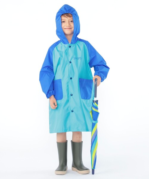 SHIPS(シップス)の「SHIPS KIDS:マルチカラー レインコート(レインコート/ポンチョ・キッズ・パープル系/ブルー系・SMALL/MEDIUM/LARGE)」の18枚目の写真