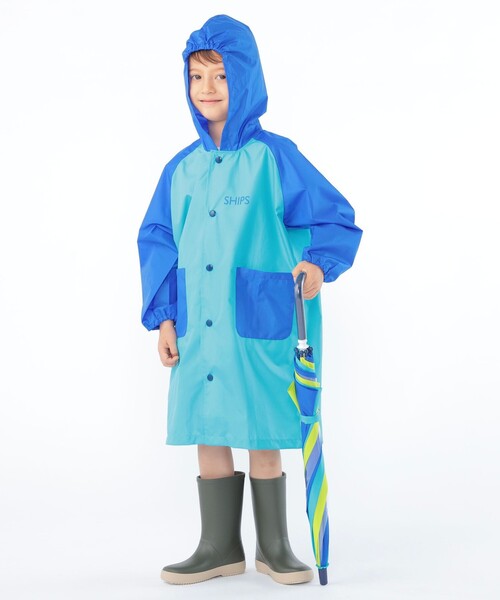 SHIPS(シップス)の「SHIPS KIDS:マルチカラー レインコート(レインコート/ポンチョ・キッズ・パープル系/ブルー系・SMALL/MEDIUM/LARGE)」の19枚目の写真