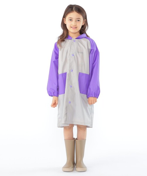 SHIPS(シップス)の「SHIPS KIDS:マルチカラー レインコート(レインコート/ポンチョ・キッズ・パープル系/ブルー系・SMALL/MEDIUM/LARGE)」の20枚目の写真